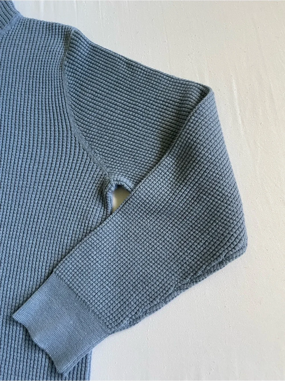 Banana Republic Slate Blue Turtleneck Knit Sweater